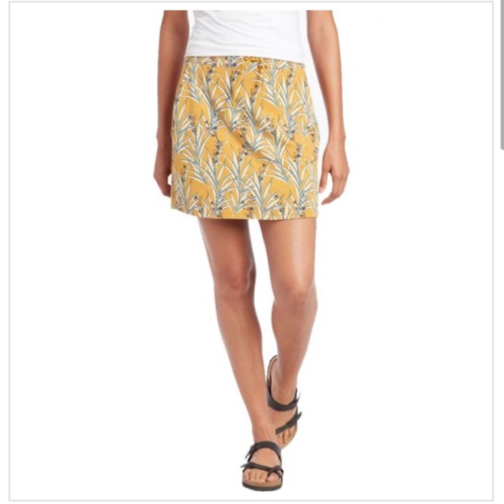 Kuhl Kandid Mini Skirt Golden Print Med - Picture 3 of 16